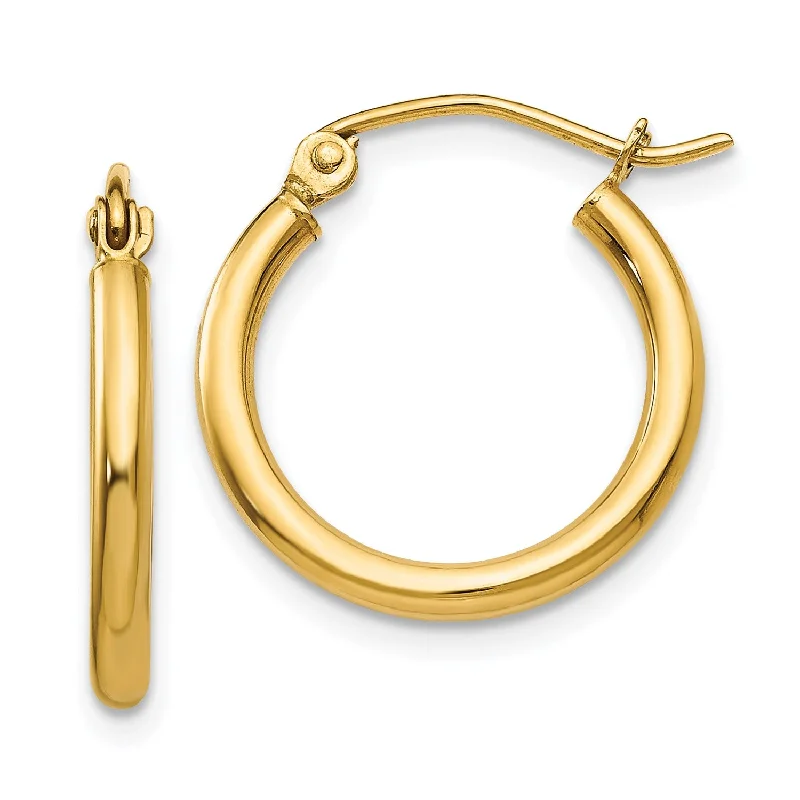 Seasonal Jewelry Clearance – Best Styles At The Lowest Prices 14KT Yellow Gold 17X2MM Hoop Earrings Seasonal Jewelry Clearance – Best Styles At The Lowest Prices 14KT Yellow Gold 17X2MM Hoop Earrings