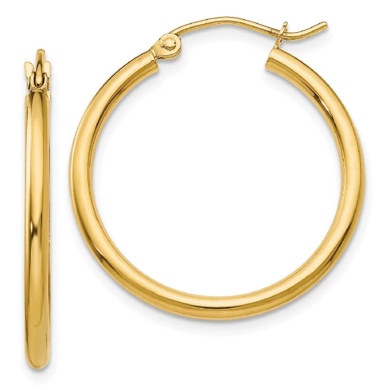 Best Jewelry Deals – Shop Premium Pieces At Great Prices 14KT Yellow Gold 25X2MM Hoop Earrings Best Jewelry Deals – Shop Premium Pieces At Great Prices 14KT Yellow Gold 25X2MM Hoop Earrings