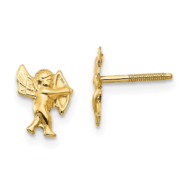 Luxury Meets Affordability – Jewelry Sale Live Now 14KT Yellow Gold 8MM Cupid Earrings Luxury Meets Affordability – Jewelry Sale Live Now 14KT Yellow Gold 8MM Cupid Earrings