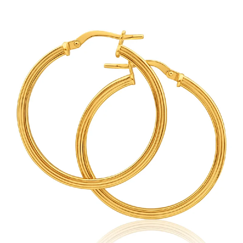 Shop High-Quality Jewelry At Jaw-Dropping Discounts 9ct Yellow Gold Silver Filled Square Round 25 mm Hoop Earrings Shop High-Quality Jewelry At Jaw-Dropping Discounts 9ct Yellow Gold Silver Filled Square Round 25 mm Hoop Earrings