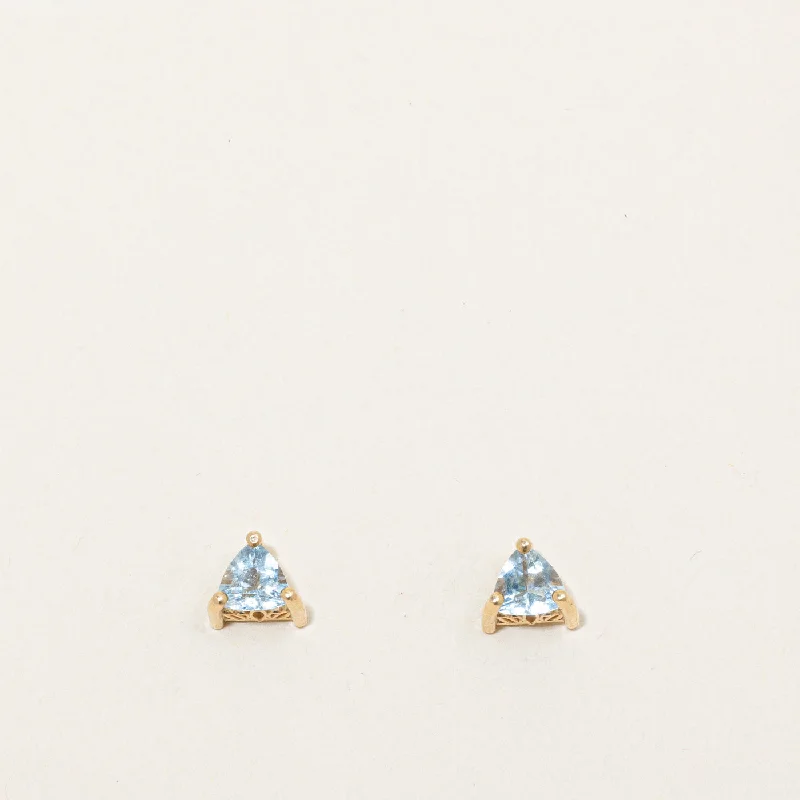 Shop Stylish Jewelry Now And Save Big Aquamarine Stud Earrings | 0.80ctw |