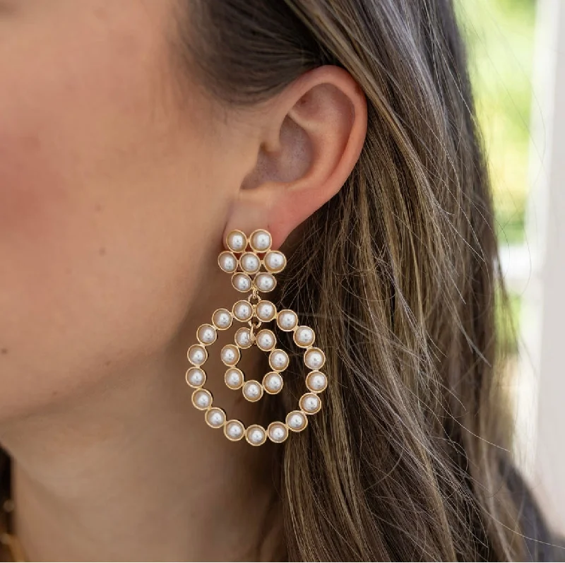 Huge Savings On Timeless Jewelry Collections Around the World Pearl Hoops