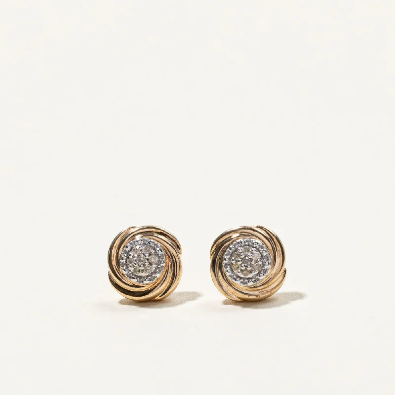Dainty And Elegant Jewelry Now At Reduced Prices Cluster Diamond Stud Earrings | 0.06ctw | Dainty And Elegant Jewelry Now At Reduced Prices Cluster Diamond Stud Earrings | 0.06ctw |