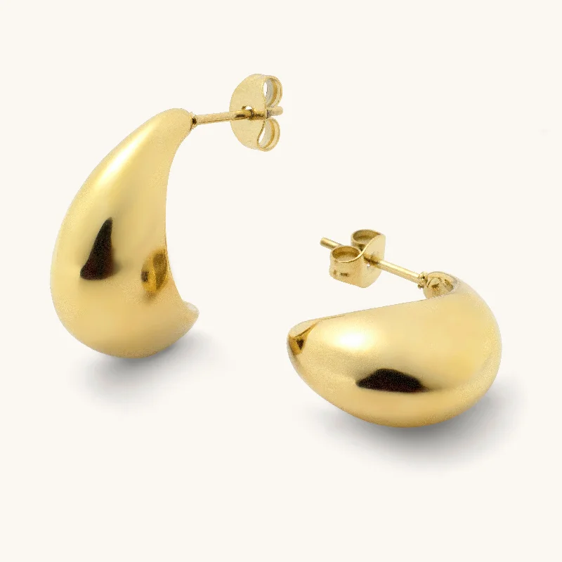 Shop Dazzling Jewelry At The Best Prices Curved Midi Hoops