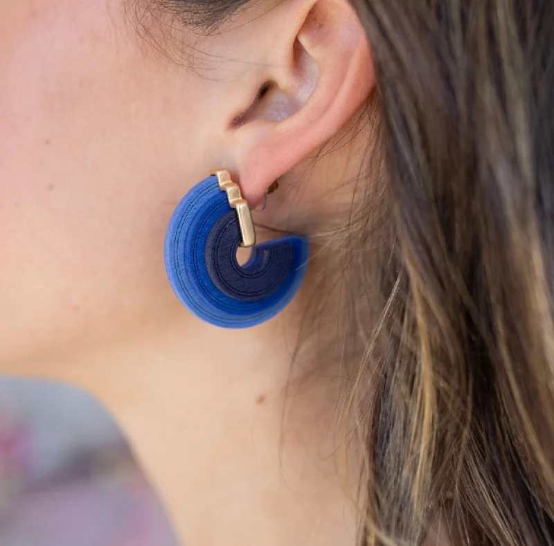 Flash Jewelry Sale – Get Stunning Pieces At Low Prices Deep Blue Sea Hoops