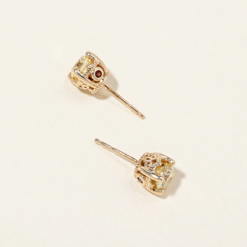 Shop High-Quality Jewelry At Jaw-Dropping Discounts Diamond & Garnet Stud Earrings | 0.90ctw, 0.04ctw | Shop High-Quality Jewelry At Jaw-Dropping Discounts Diamond & Garnet Stud Earrings | 0.90ctw, 0.04ctw |