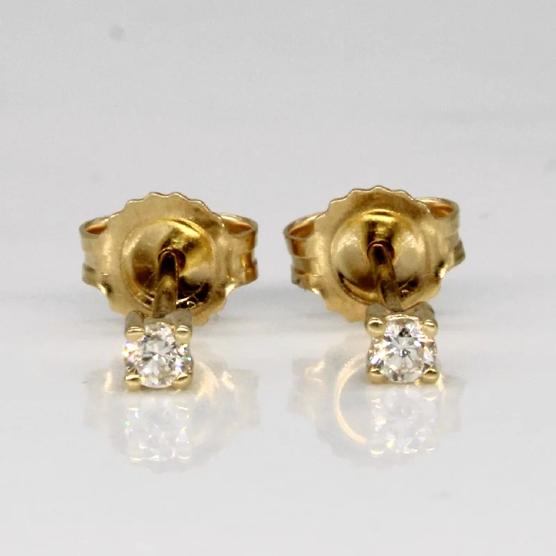 Shop Signature Jewelry Styles At Exclusive Prices 14k Yellow Gold Diamond Stud Earrings | 0.06ctw | Shop Signature Jewelry Styles At Exclusive Prices 14k Yellow Gold Diamond Stud Earrings | 0.06ctw |