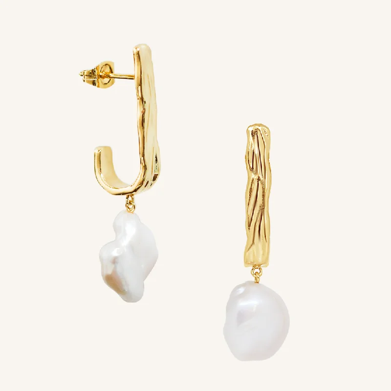 Flash Sale On Stunning Jewelry – Don't Miss Out Dune Pearl Earrings