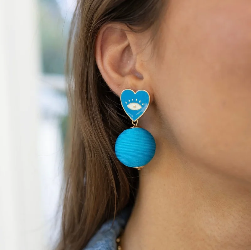 Elegant Jewelry, Exclusive Prices – Shop Now Evil Eye Heart Bauble