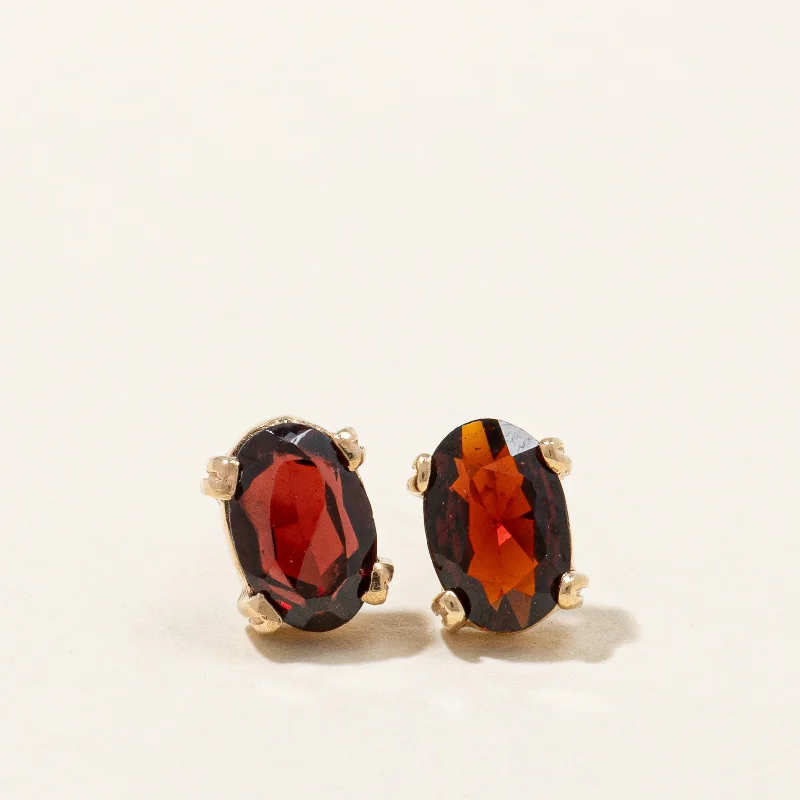 The Perfect Jewelry Piece At The Perfect Price Garnet Stud Earrings | 1.00ctw |