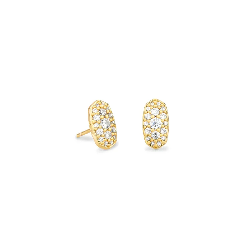 Elegant Jewelry, Exclusive Prices – Shop Now Kendra Scott Grayson Stud Earrings in White Crystal Elegant Jewelry, Exclusive Prices – Shop Now Kendra Scott Grayson Stud Earrings in White Crystal