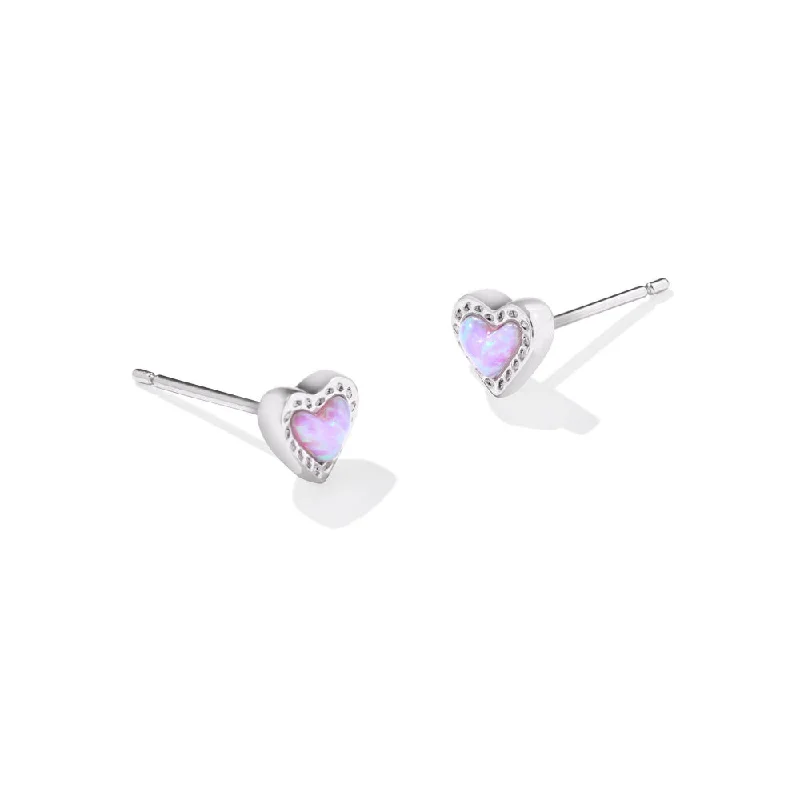 Silver Bubblegum Pink Opal