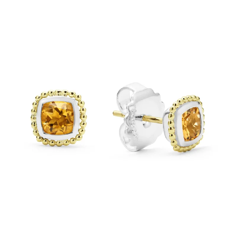 Breathtaking Jewelry, Breathtaking Prices Lagos Caviar Color Gemstone Caviar Stud Earrings