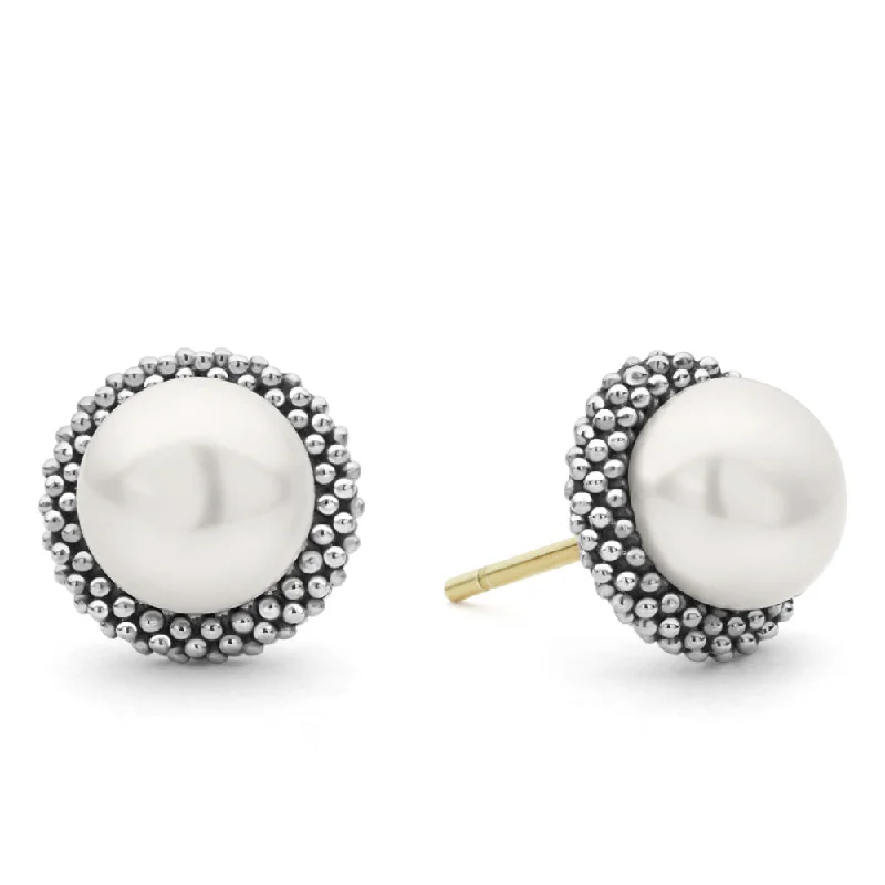 Timeless Jewelry At Special Discount Rates Lagos Luna Pearl Stud Earrings