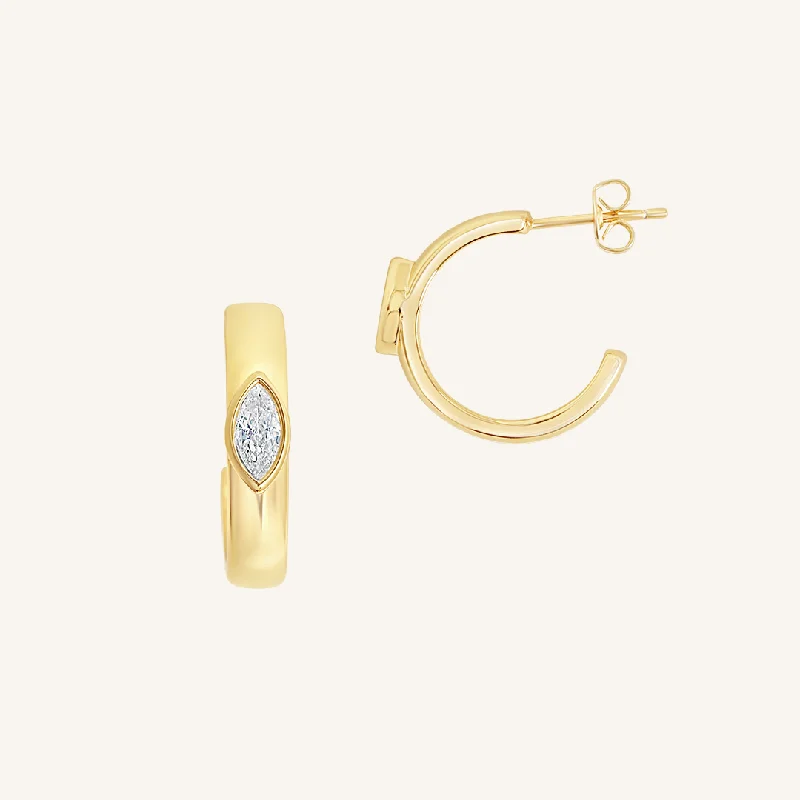 Shine In Style – Shop Jewelry Discounts Today Navette Hoops
