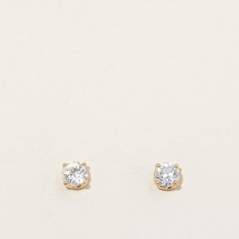 Personalized Jewelry Sale – Meaningful Gifts At Great Prices Vintage Old European Cut Diamond Stud Earrings | 1.12ctw SI1 J/K | Personalized Jewelry Sale – Meaningful Gifts At Great Prices Vintage Old European Cut Diamond Stud Earrings | 1.12ctw SI1 J/K |