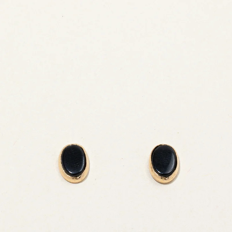 Special Sale On Handcrafted Jewelry – Shop Today Onyx Stud Earrings | 0.88ctw |