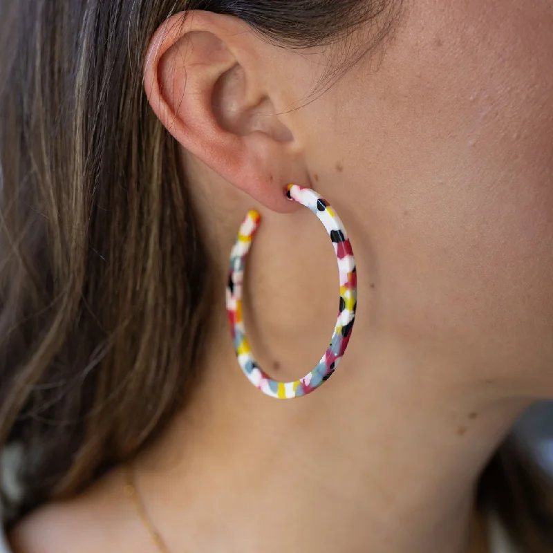 Exclusive Jewelry Markdowns – Limited-Time Offer Oversized Resin Hoops