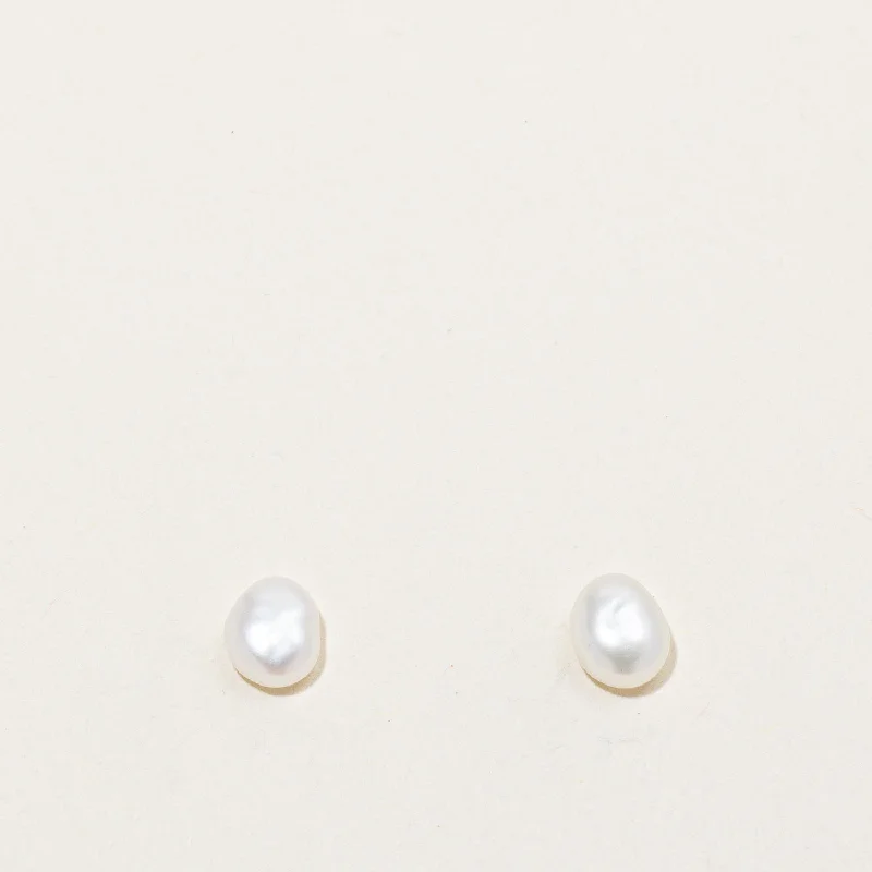 Exclusive Gemstone Jewelry At Special Prices Pearl Stud Earrings