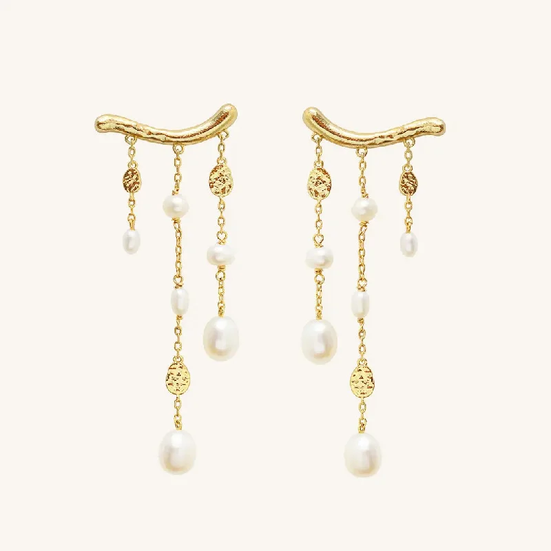 Jewelry Sale Alert – Shop Timeless Elegance Today Pearl Waterfall Earrings