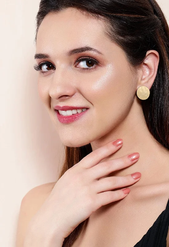 Jewelry Flash Sale – Stylish Designs At Unbeatable Rates Rubans Chic Gold Tone Textured Stud Earrings Jewelry Flash Sale – Stylish Designs At Unbeatable Rates Rubans Chic Gold Tone Textured Stud Earrings