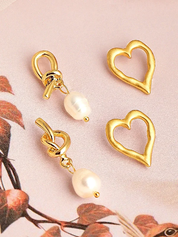 High-End Sparkle, Low-End Prices – Jewelry Sale Live Rubans Gold Plated Handcrafted Set of 2 Stud Earrings High-End Sparkle, Low-End Prices – Jewelry Sale Live Rubans Gold Plated Handcrafted Set of 2 Stud Earrings