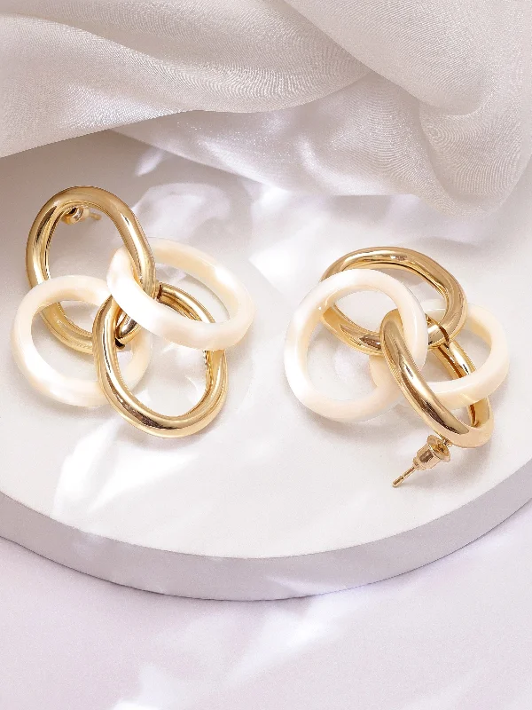 Seasonal Jewelry Sale – Upgrade Your Collection Rubans Voguish Classic Gold Plated Stud Earrings Seasonal Jewelry Sale – Upgrade Your Collection Rubans Voguish Classic Gold Plated Stud Earrings