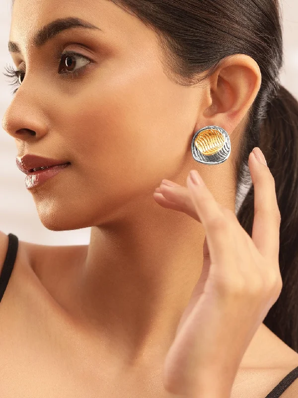 Exclusive Online Discounts On Stylish Jewelry Rubans Voguish Refined Textures Textured Stud Earrings Exclusive Online Discounts On Stylish Jewelry Rubans Voguish Refined Textures Textured Stud Earrings