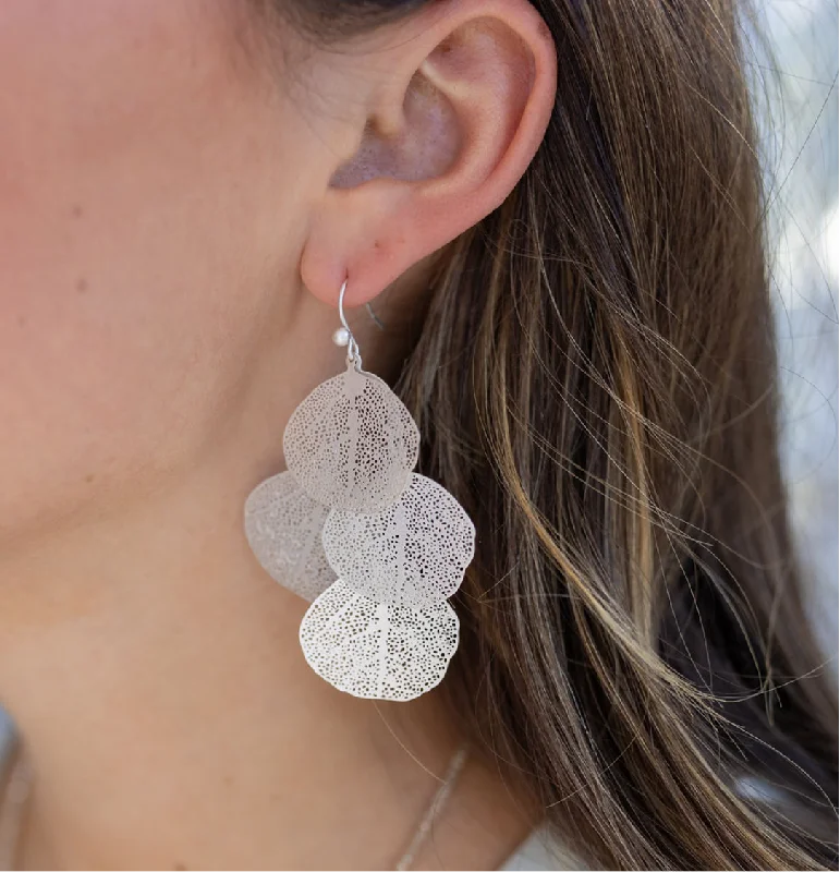 Elegant Jewelry, Exclusive Prices – Shop Now Silver Leaf Earrings