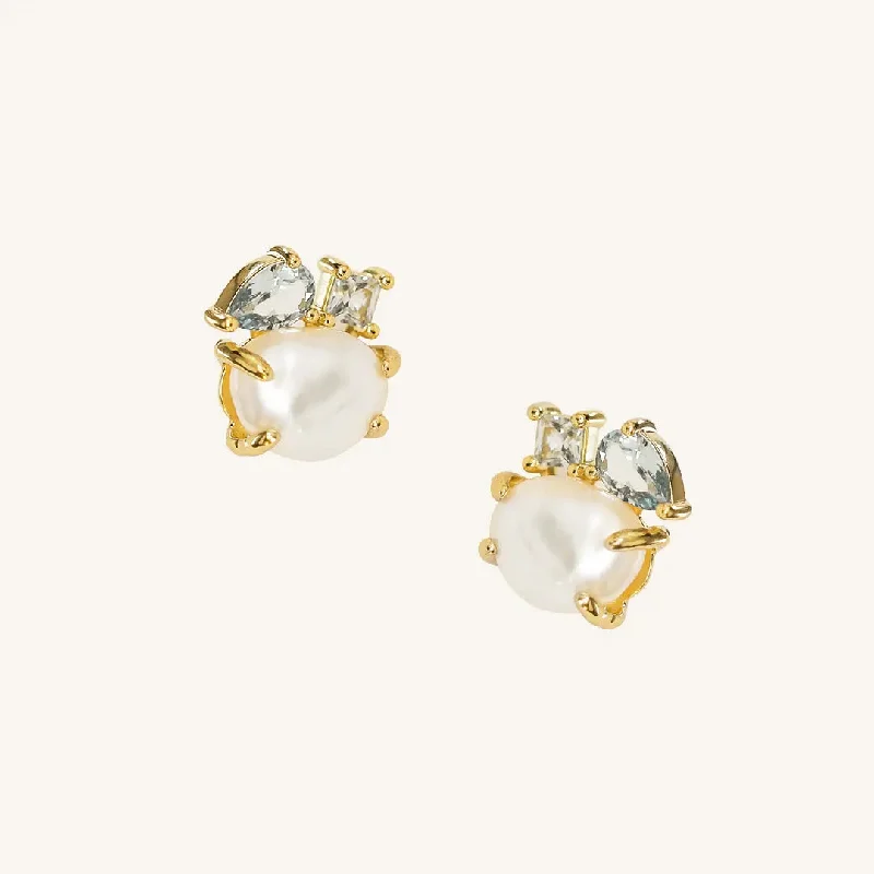 Shop Fine Jewelry With Amazing Deals Something Blue Pearl Studs