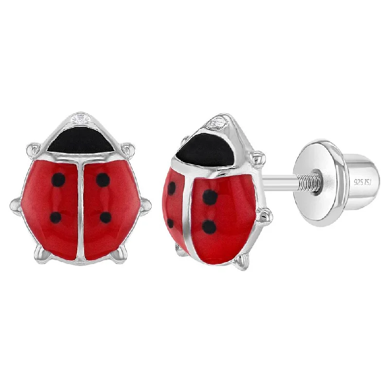 Trending Jewelry Now Available At Exclusive Prices Children's Sterling Silver Enamel Ladybug Stud Earrings Trending Jewelry Now Available At Exclusive Prices Children's Sterling Silver Enamel Ladybug Stud Earrings