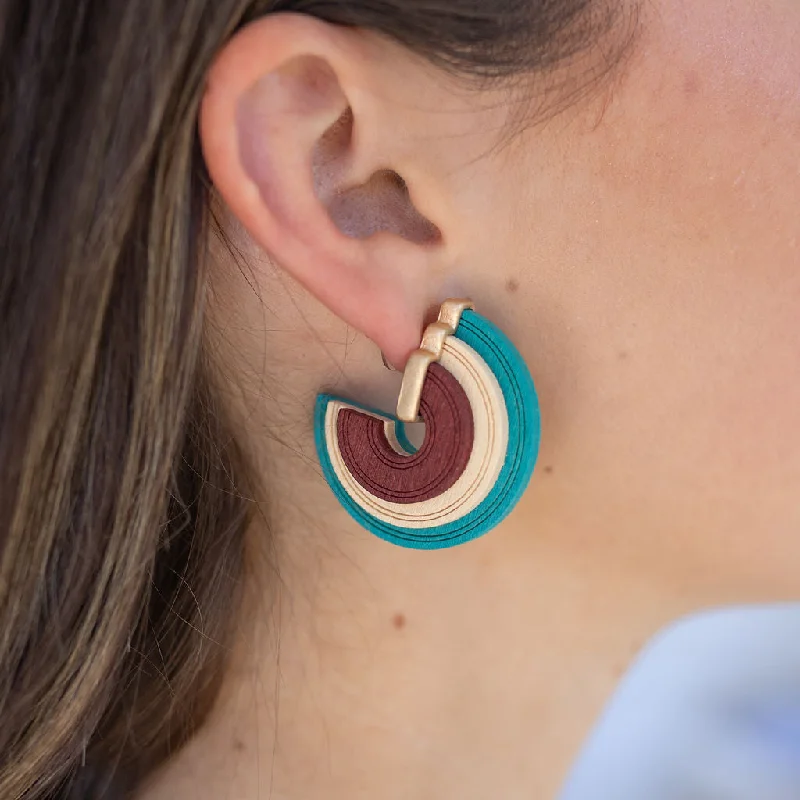 Celebrate With Sparkle – Jewelry Sale Now Live Top of the Mountain Wood Earrings