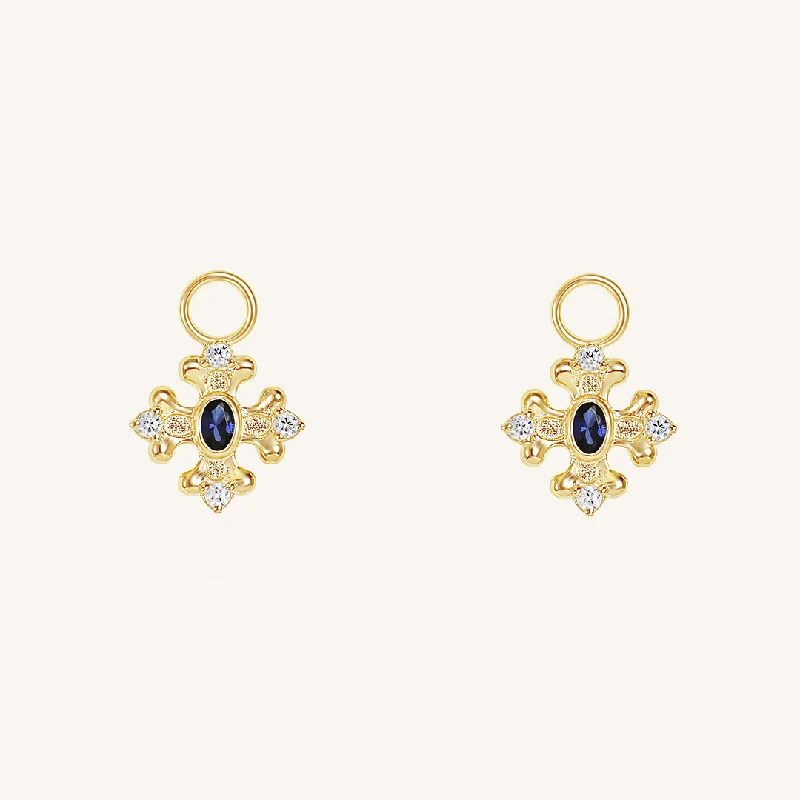 Limited-Time Offer On Elegant Jewelry Pieces Versailles Hoop Charm (Set of 2)
