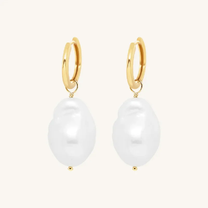 Limited-Stock Jewelry Sale – Once It's Gone, It's Gone Vienna Pearl Hoops