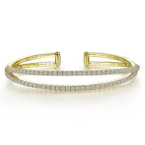Discover Unique Jewelry With Special Limited-Time Offers 14K Yellow Gold Split Diamond Cuff Discover Unique Jewelry With Special Limited-Time Offers 14K Yellow Gold Split Diamond Cuff