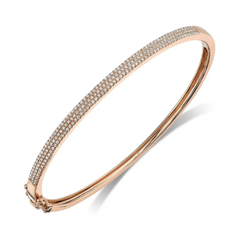 Jewelry Flash Sale – Stylish Designs At Unbeatable Rates Diamond Hinged Bracelet