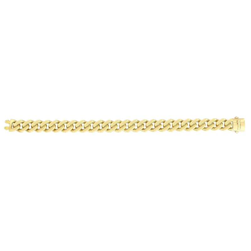 Flash Sale On Exquisite Jewelry – Don't Miss Out 14kt Gold 7 inches Yellow Finish 11.3mm Polished Curb Link Bracelet with Box with Both Side Push Clasp Flash Sale On Exquisite Jewelry – Don't Miss Out 14kt Gold 7 inches Yellow Finish 11.3mm Polished Curb Link Bracelet with Box with Both Side Push Clasp