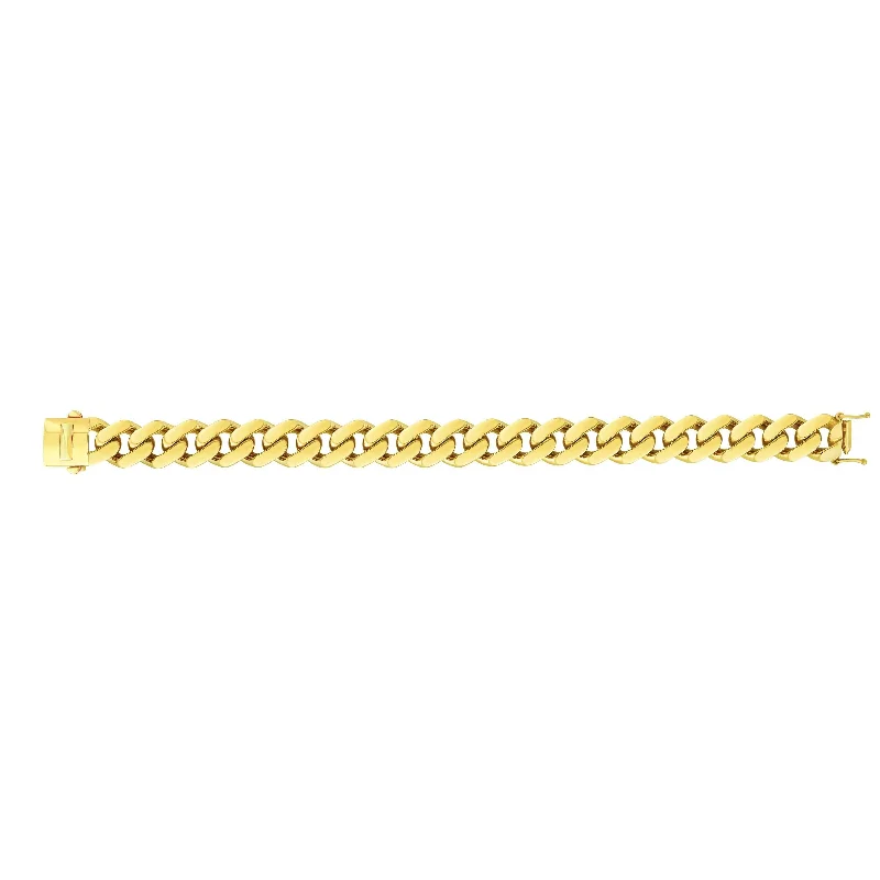 Seasonal Jewelry Sale – Upgrade Your Style Today 14kt Gold 8.5 inches Yellow Finish 13.5mm Polished Curb Link Bracelet with Box with Both Side Push Clasp Seasonal Jewelry Sale – Upgrade Your Style Today 14kt Gold 8.5 inches Yellow Finish 13.5mm Polished Curb Link Bracelet with Box with Both Side Push Clasp