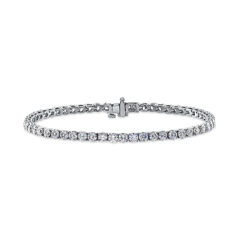 Last Chance To Shop High-End Jewelry At Markdown Prices 14KWG 3CTW FOF DIAMOND INLINE BRACELET Last Chance To Shop High-End Jewelry At Markdown Prices 14KWG 3CTW FOF DIAMOND INLINE BRACELET