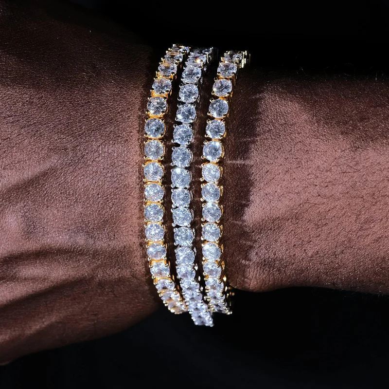 Timeless Jewelry At Special Discount Rates 18k Gold-Plated 5mm AAA CZ Hip Hop Tennis Chain # Tennis Bracelet Timeless Jewelry At Special Discount Rates 18k Gold-Plated 5mm AAA CZ Hip Hop Tennis Chain # Tennis Bracelet
