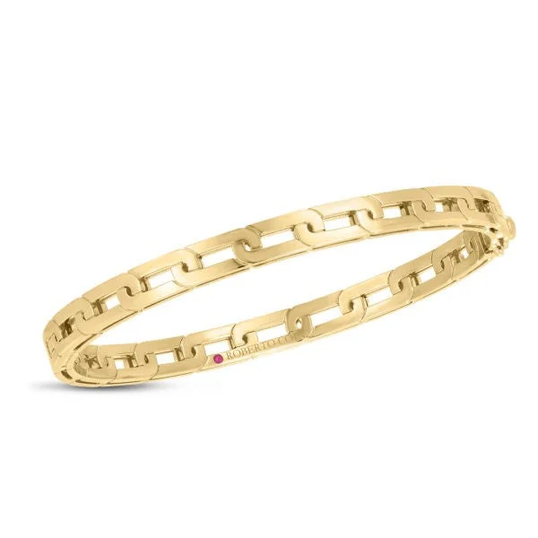 The Perfect Jewelry Piece At The Perfect Discount 18K YELLOW GOLD NAVARRA SLIM BANGLE The Perfect Jewelry Piece At The Perfect Discount 18K YELLOW GOLD NAVARRA SLIM BANGLE