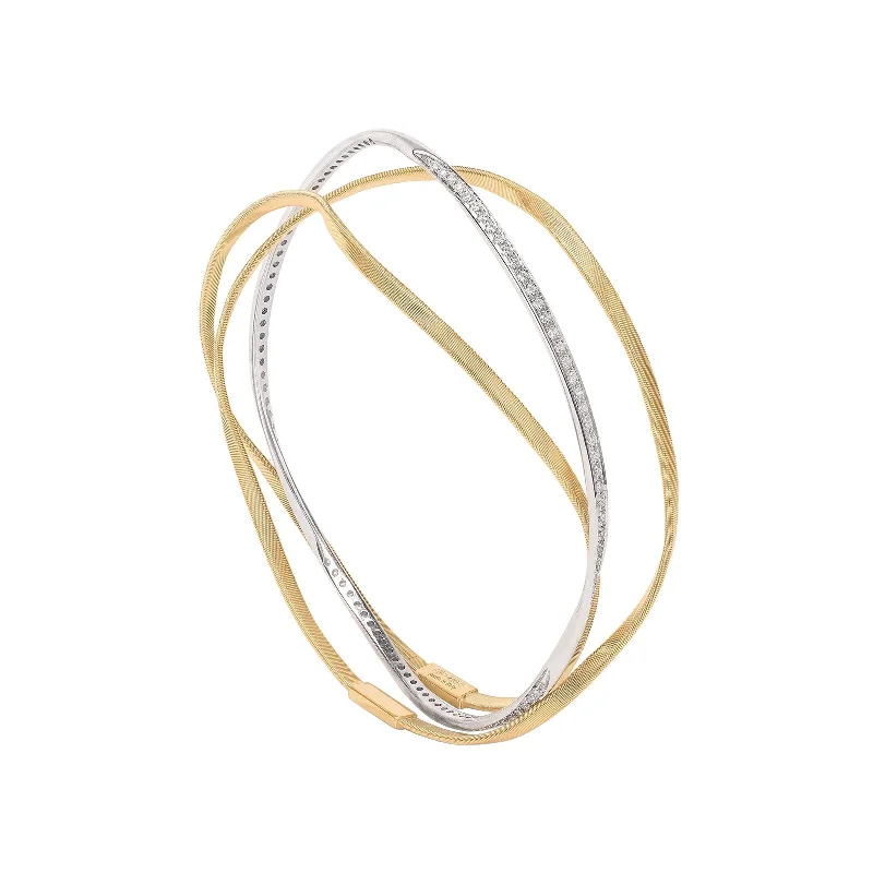 Flash Sale On Exquisite Jewelry – Don't Miss Out Marrakech 3-Strand Bangle with Diamonds Flash Sale On Exquisite Jewelry – Don't Miss Out Marrakech 3-Strand Bangle with Diamonds