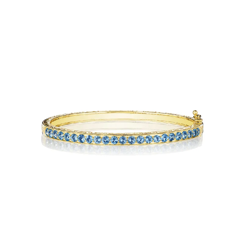 Seasonal Jewelry Sale – Upgrade Your Collection Aquamarine Bangle