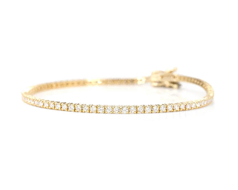 Huge Savings On Timeless Jewelry Collections 2.5-Carat Diamond Tennis Bracelet