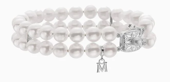 Once-A-Year Jewelry Deals – Shop Before They’Re Gone 7" Pearl Double Row Bracelet