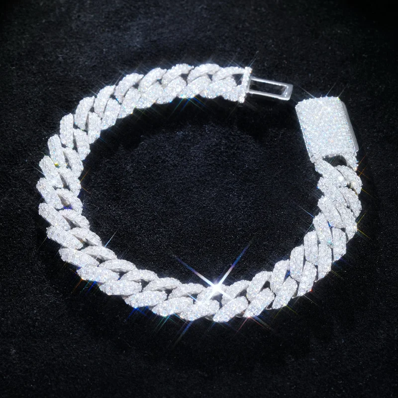 Personalized Jewelry Sale – Unique Gifts At Low Prices 925S & VVS MOISSANITE 10MM CUBAN BRACELET