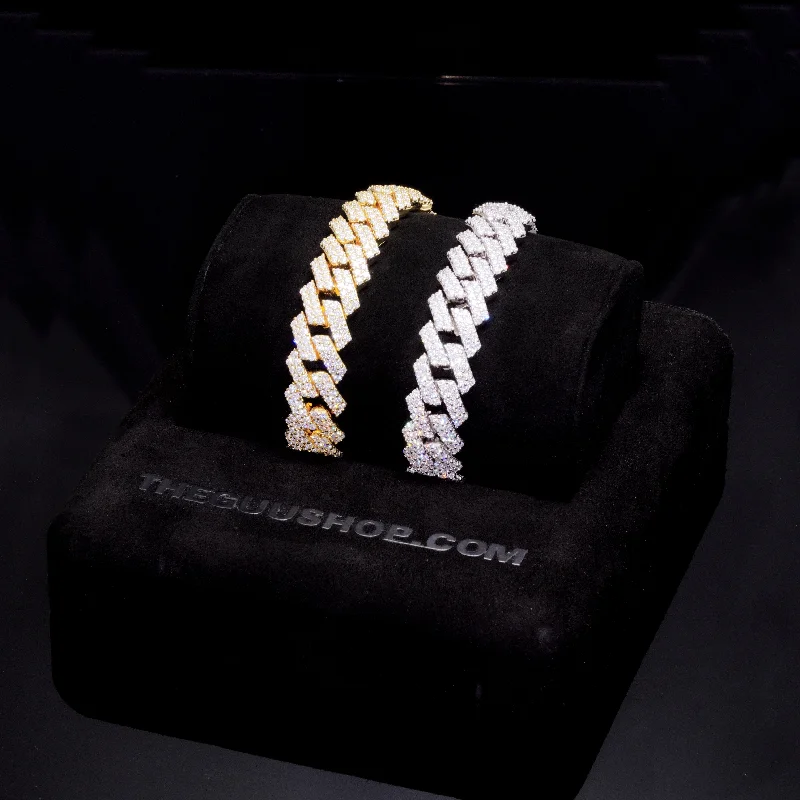 Best Jewelry Sale Prices – Limited-Time Offer 925S & VVS Moissanite 12MM Prong Cuban Bracelet Best Jewelry Sale Prices – Limited-Time Offer 925S & VVS Moissanite 12MM Prong Cuban Bracelet