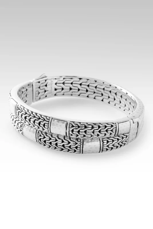 Bohemian-Inspired Jewelry For Free-Spirited Fashion All Your Promises Bangle™ in Chainlink Bohemian-Inspired Jewelry For Free-Spirited Fashion All Your Promises Bangle™ in Chainlink