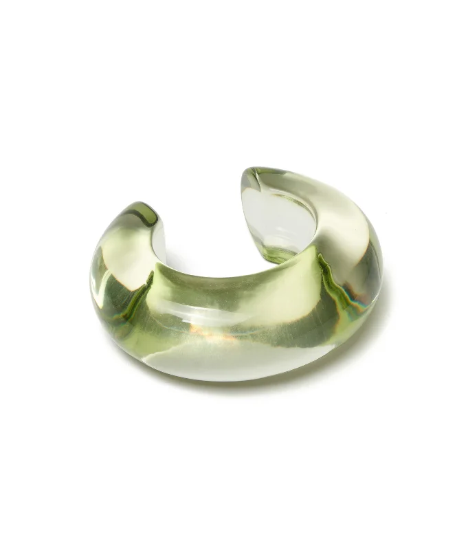 Jewelry Deals That Outshine The Rest Arc Cuff in Lime