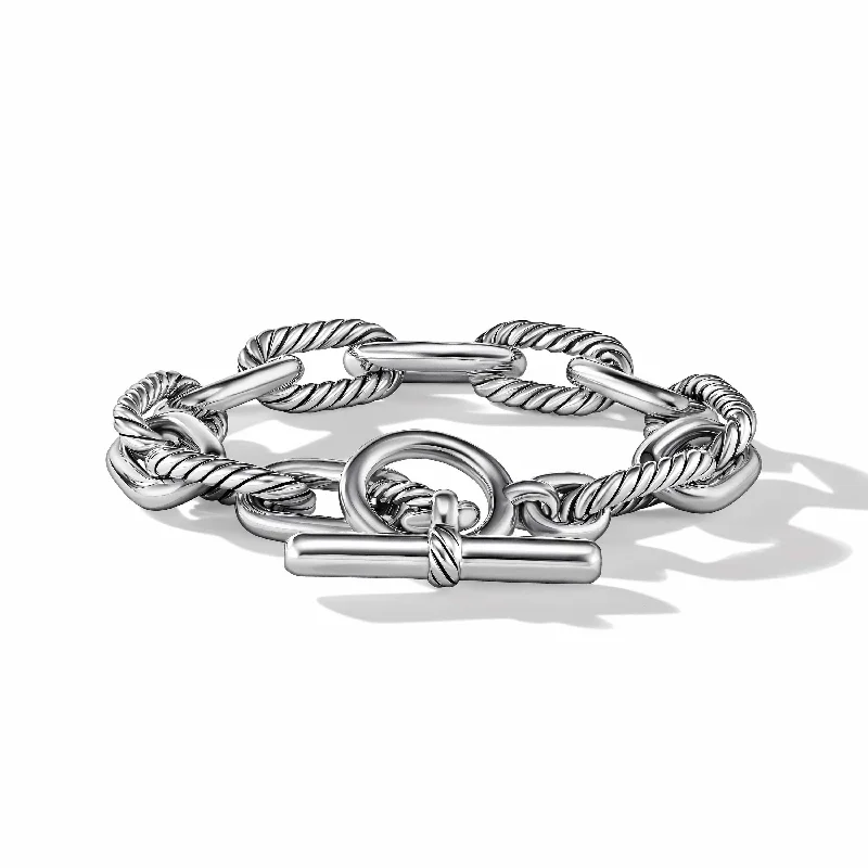 Premium Jewelry, Premium Discounts – Act Fast DY Madison Toggle Chain Bracelet in Sterling Silver Premium Jewelry, Premium Discounts – Act Fast DY Madison Toggle Chain Bracelet in Sterling Silver